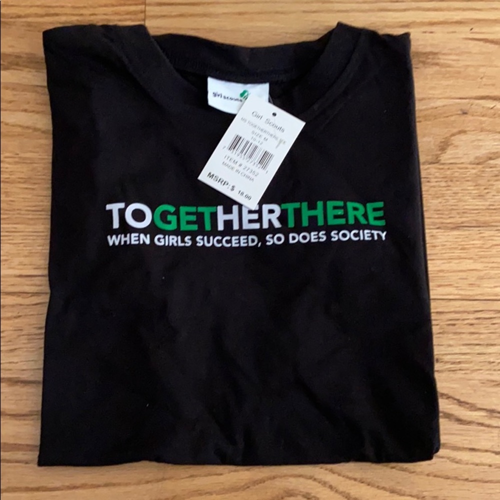 Girl Scouts shirt NWT ToGetHer There